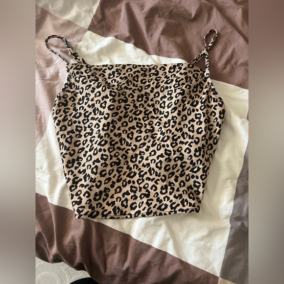 Forever 21 animal print tank crop top - Picture 5 of 5